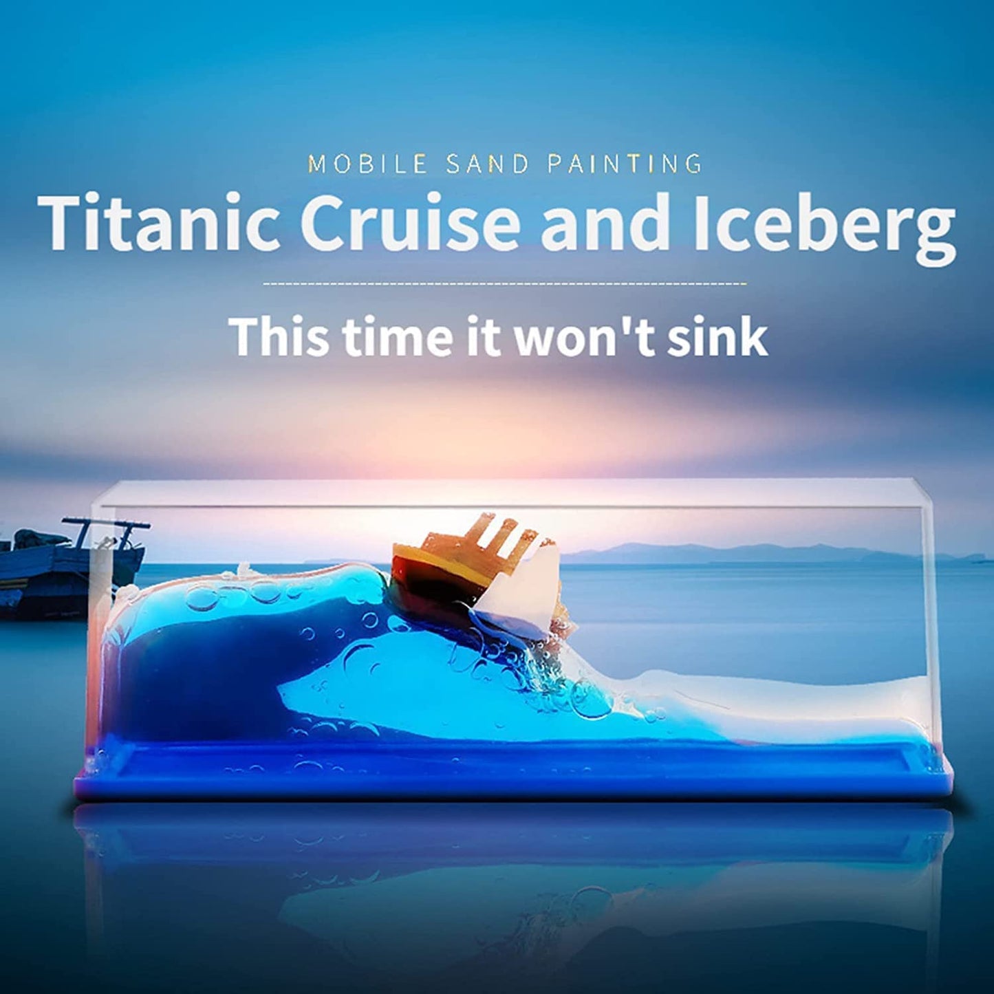 Titanic Wave Cruise Ship For Car Home Office And Gifting.