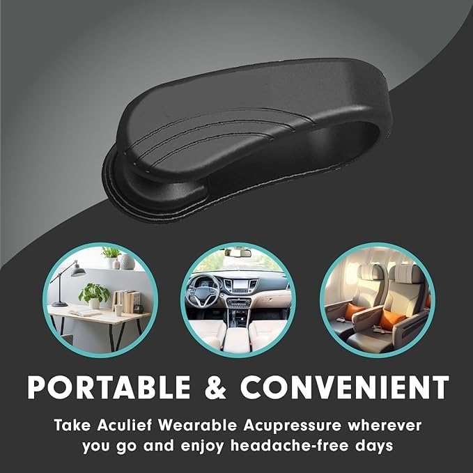 BUY 1 GET 1 FREE Sugar Control LI4 Acupressure Point Clip Headache, Migraine & Tension Relief