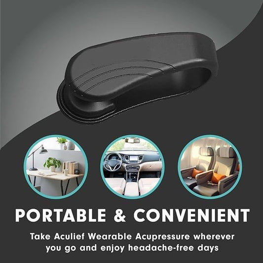 BUY 1 GET 1 FREE Sugar Control LI4 Acupressure Point Clip Headache, Migraine & Tension Relief