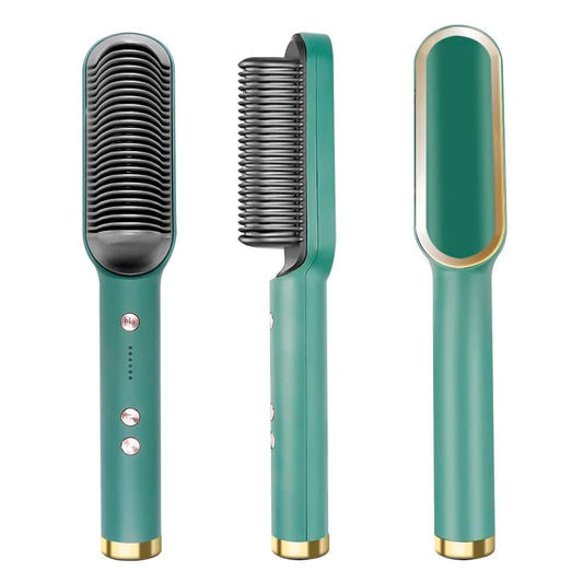 Hair Straightener Electric Comb Brush For Men & Women