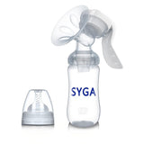 SYGA Manual Breast Pump with Lid for Breastfeeding