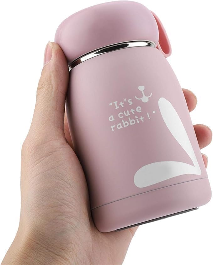 Pack Of 1 Little Rabbit Print 330 Ml Water Bottle