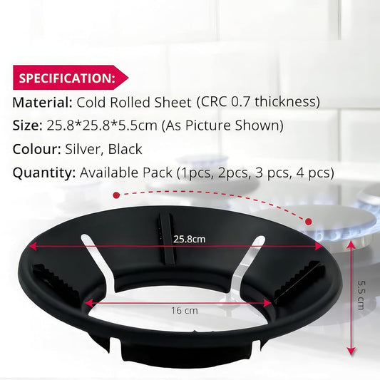 Pack of 2 Premium Gas Saver Burner Stand