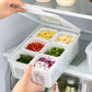 Fridge Storage Boxes Freezer Storage Containers (1 PIC (6 GRID))