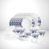 Dinner Set | 35 Pieces for Family of 6 | Microwave & Dishwasher Safe