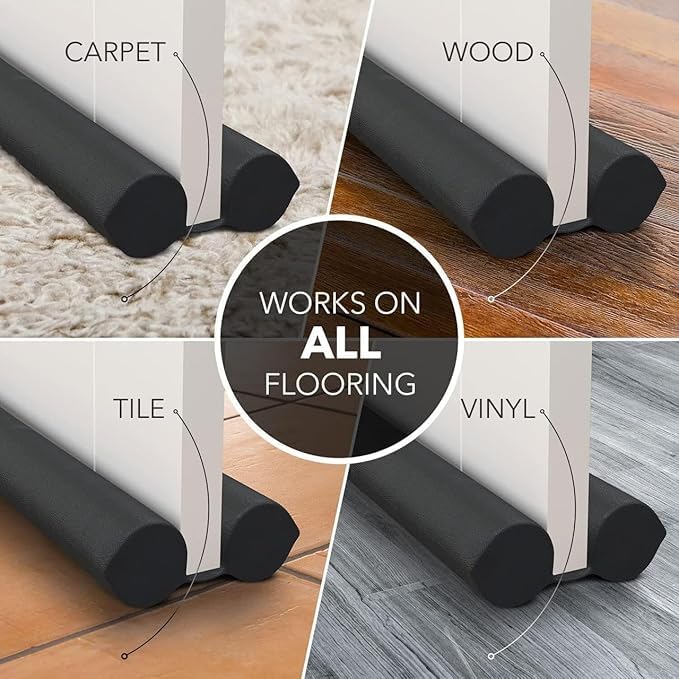 Pack of 3 Door Bottom Sealing Strip /Guard 120 GSM (42 Inches)