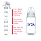 SYGA Manual Breast Pump with Lid for Breastfeeding
