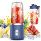 Portable Blender Electric Juicers Fruit Mixers USB Rechargeable Smoothie Mini Personal Juicer 6 Blades 3Gears With 1500 Mah Rechargeable Battery-Smoothie Blender