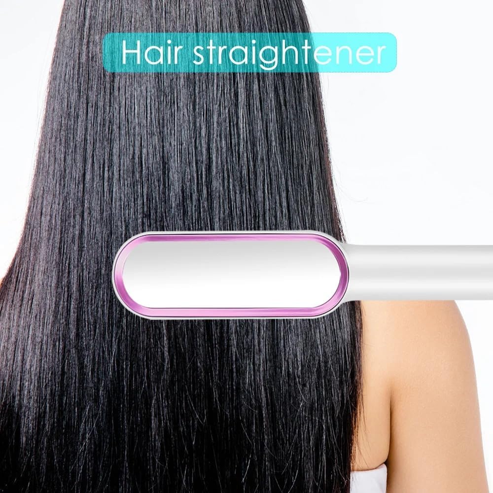 Hair Straightener Electric Comb Brush For Men & Women