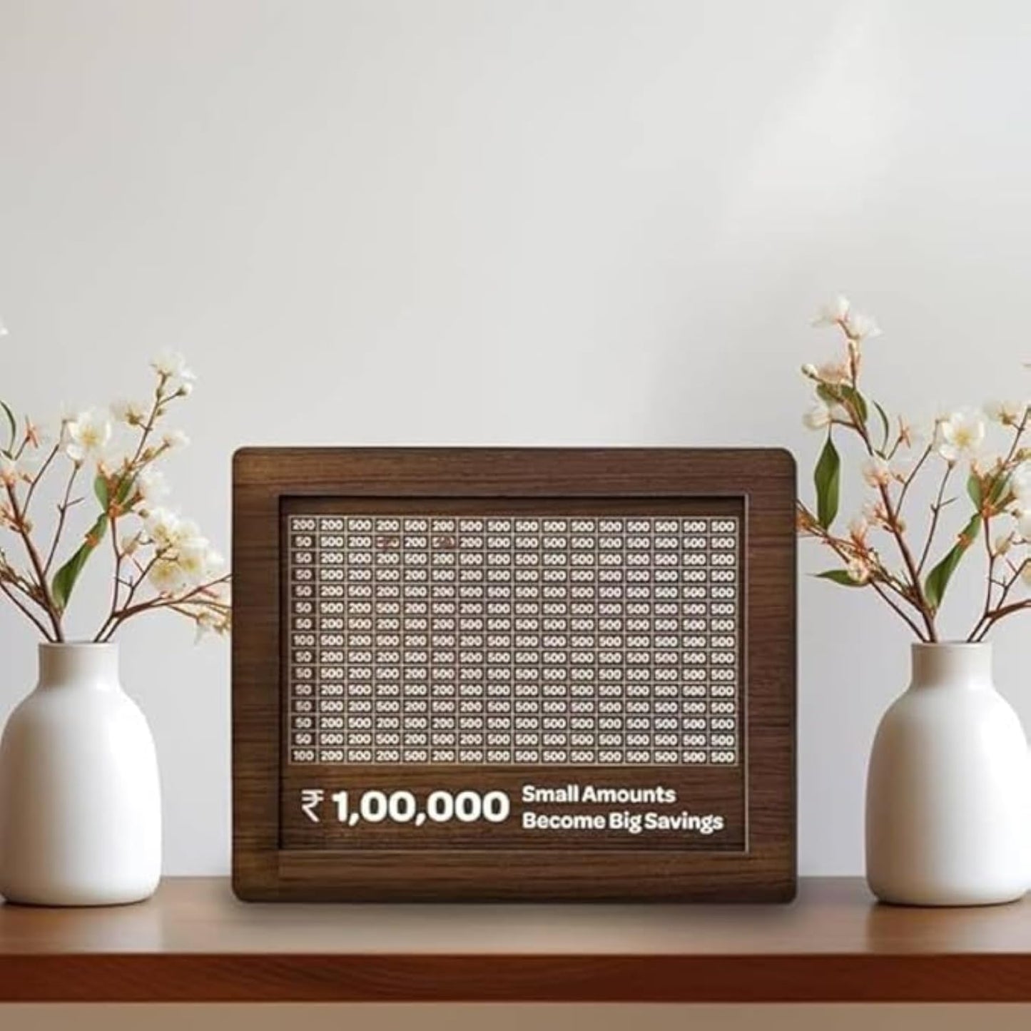 Wooden Money Piggy Bank