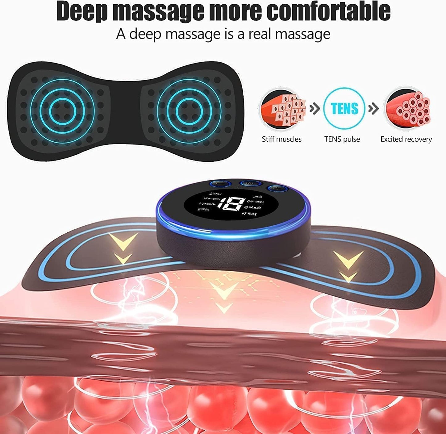 Body Massager Machine For Pain Relief