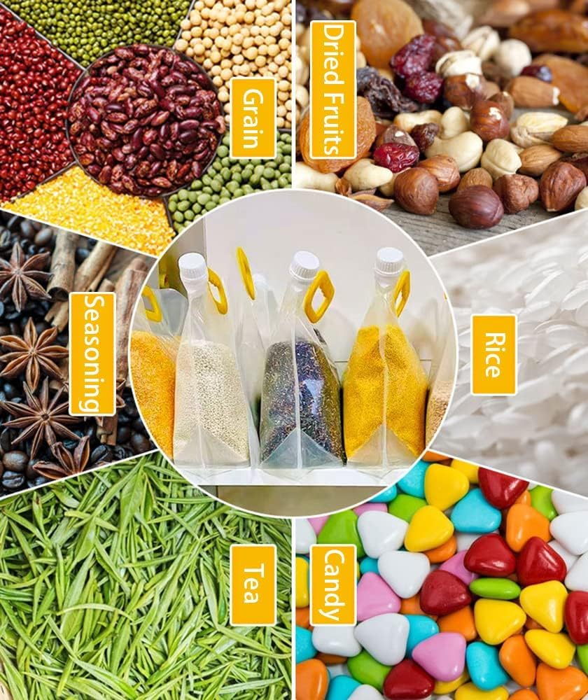 Reusable Grain Moisture Proof Sealed Bag Grain Storage ( Pack of 5 )