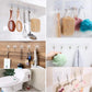 Buy 20 And Get 20 Free Wall Hooks, Heavy Duty Sticky Hooks for Hanging, Waterproof Transparent Adhesive Hooks for Wall (20SCREW+20HOOK)